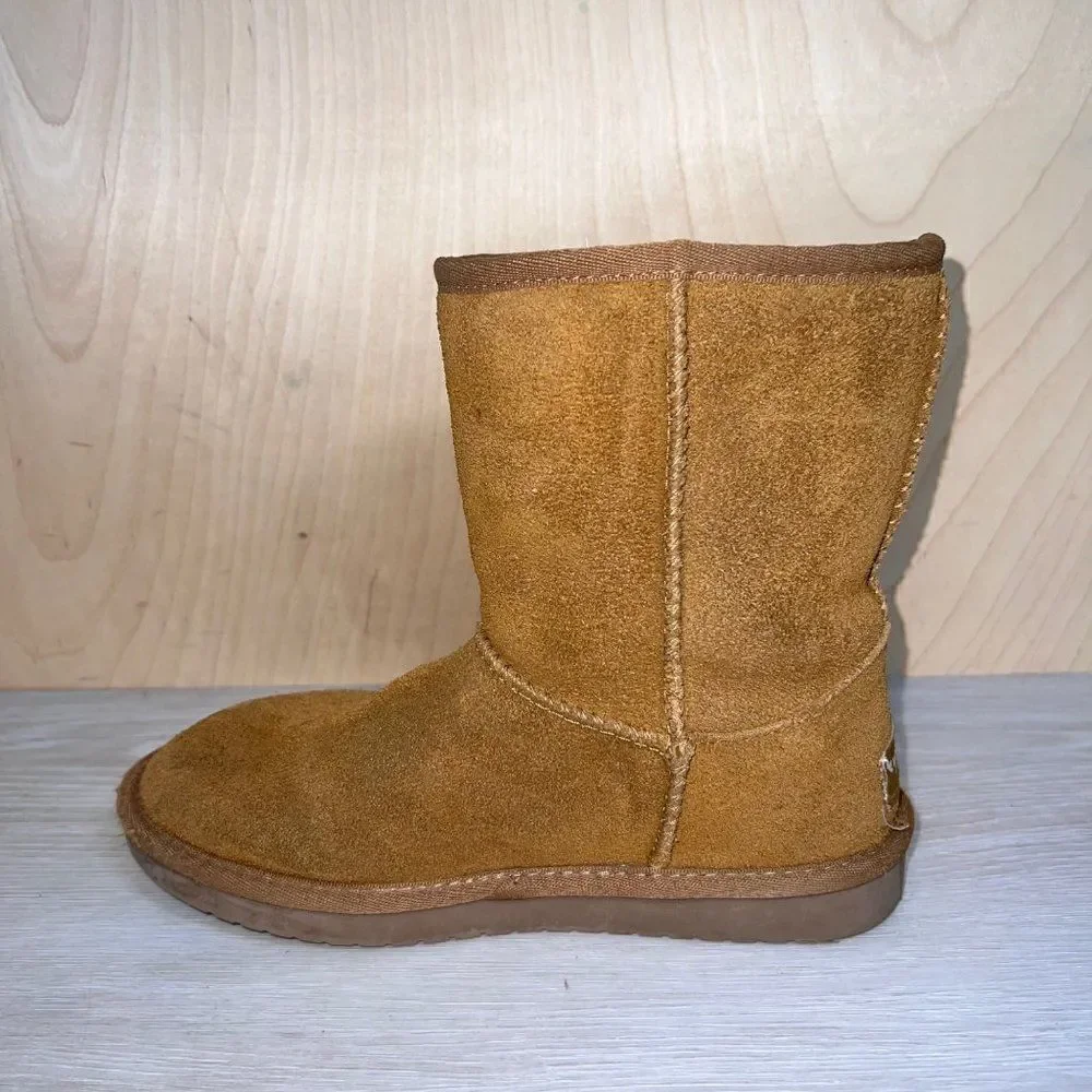 Koolaburra by UGG Victoria‎ Short Chestnut Brown 1019372 Youth 4 UK 3 EURO 36